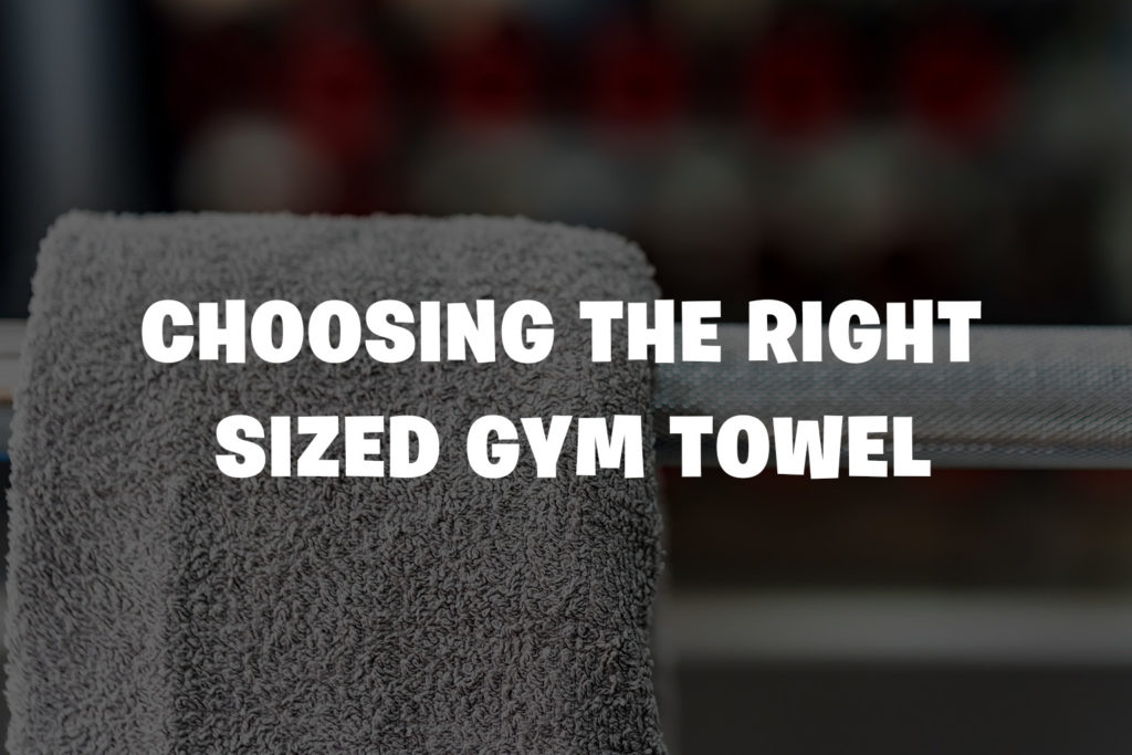 gym towel size