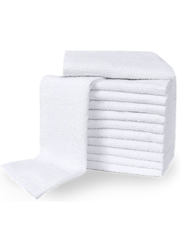 white bar mop towels